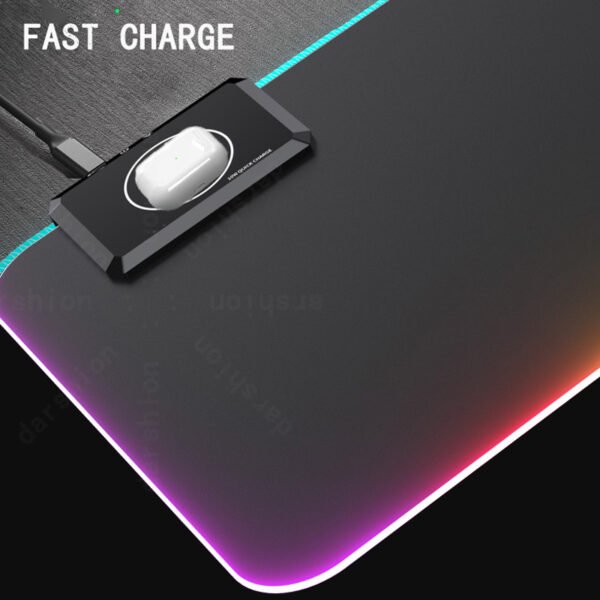 wireless charging mouse pad